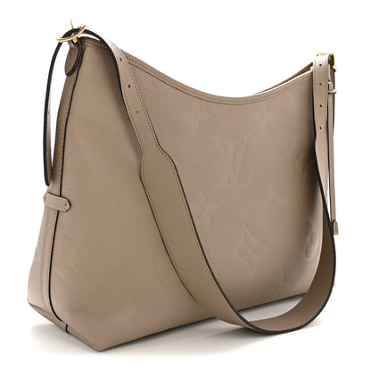 Louis Vuitton LOUIS VUITTON Empreinte Monogram Giant Carryall MM Tourterelle Tourterelle 4 of 12