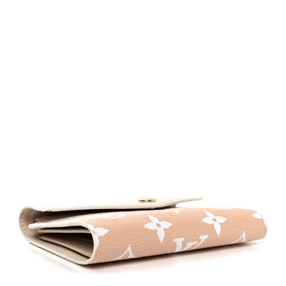 Louis Vuitton Monogram Giant By The Pool Victorine Wallet Brume 4 of 6