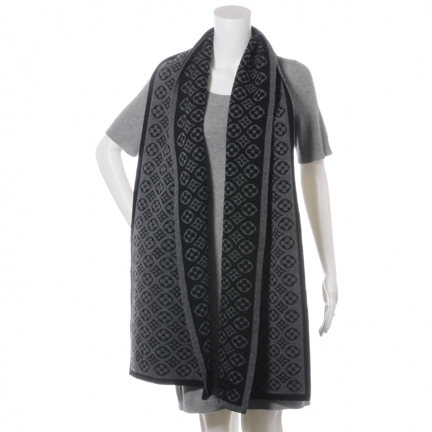Cashmere Monogram Scarf