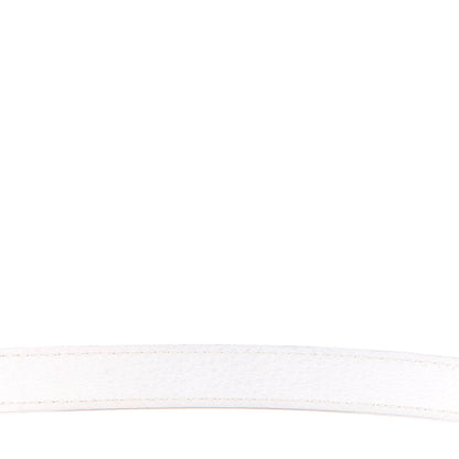 Louis Vuitton Calfskin 20 mm Adjustable Shoulder Strap White 4 of 4