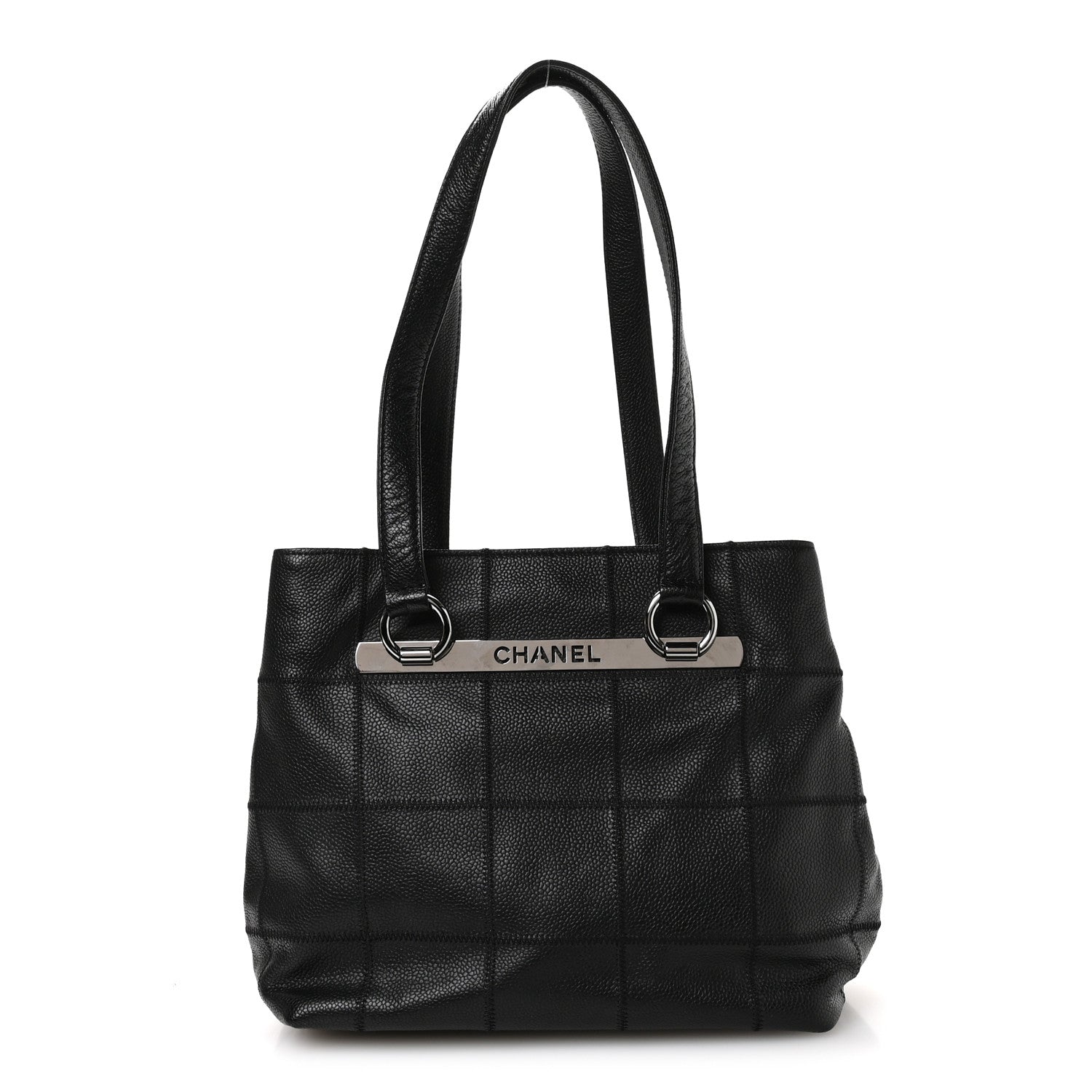 Chanel Caviar Quilted Chocolate Bar Tote Black 1 of 10