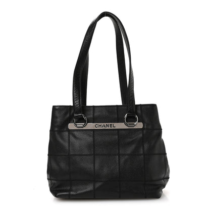 Chanel Caviar Quilted Chocolate Bar Tote Black 1 of 10