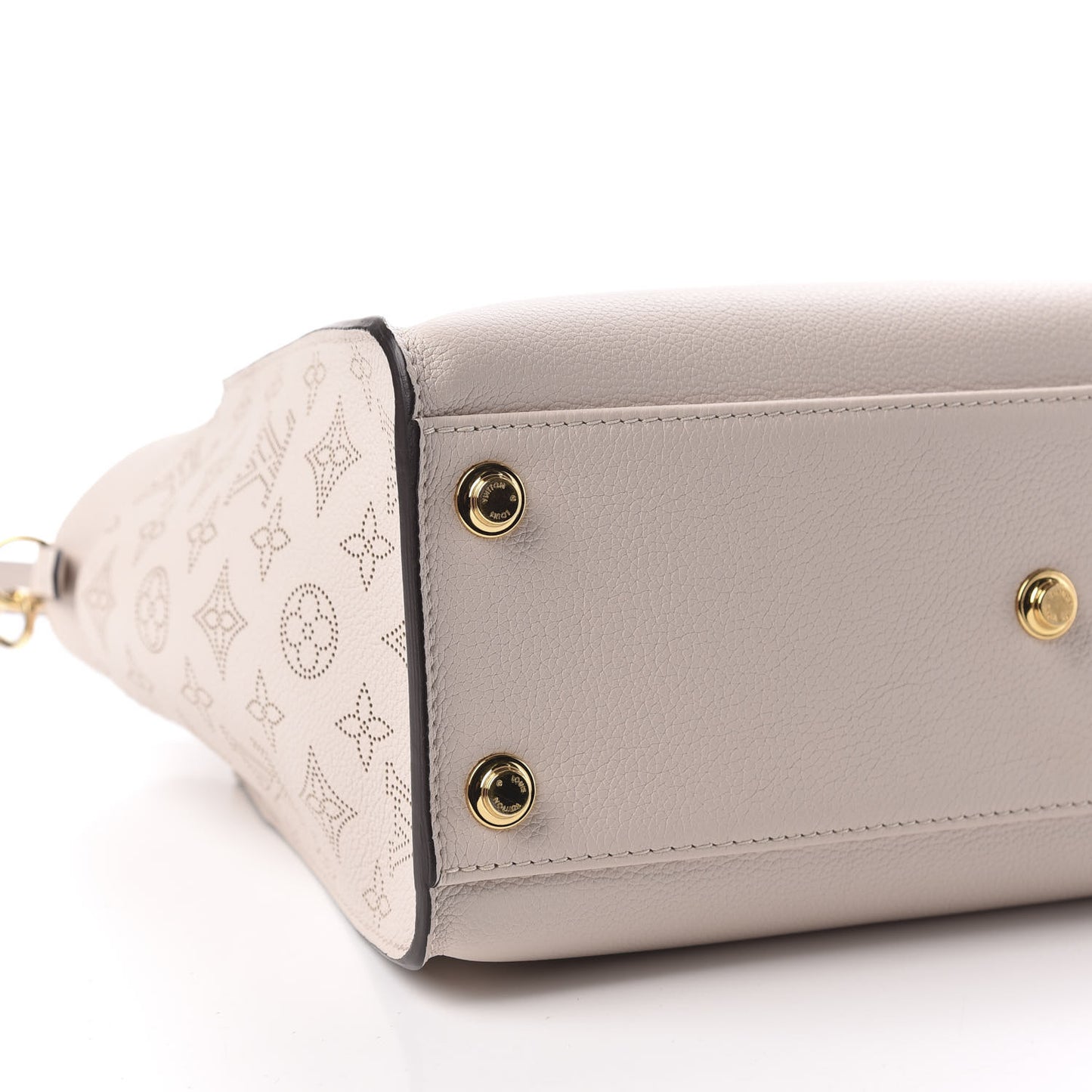 Calfskin Monogram On My Side Greige