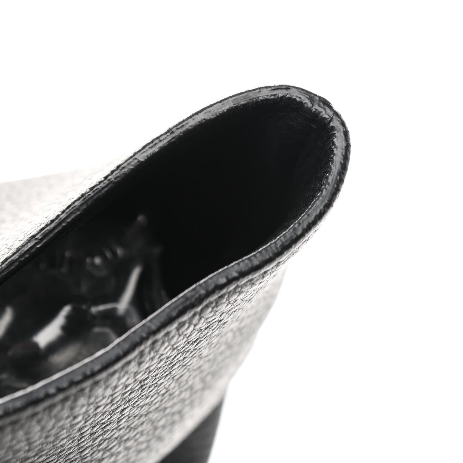 Prada Vitello Phenix Embossed Logo Tote Black 15 of 16