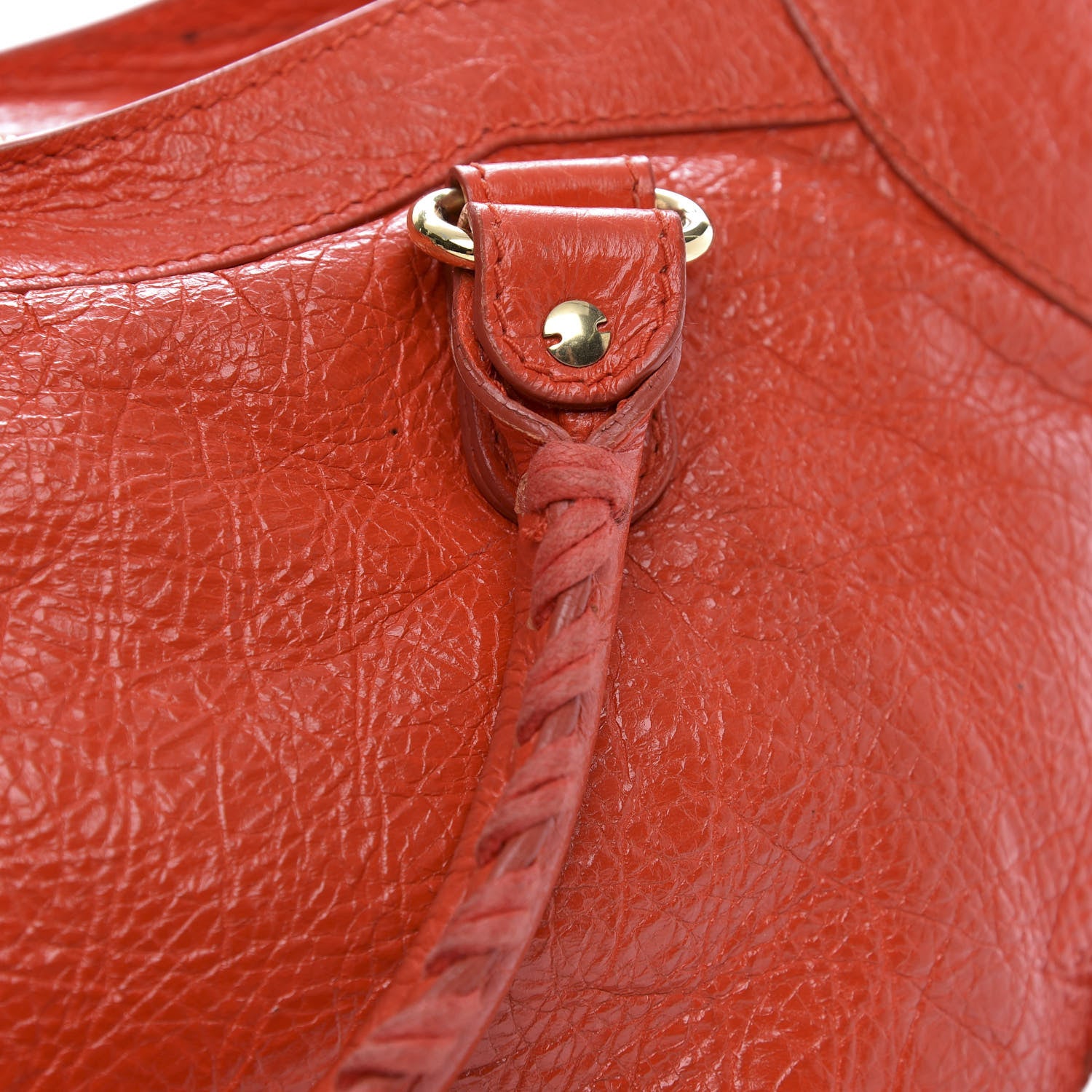 Balenciaga Agneau Giant 12 Gold Hardware City Rouge Coquelicot Rouge Braise 12 of 16