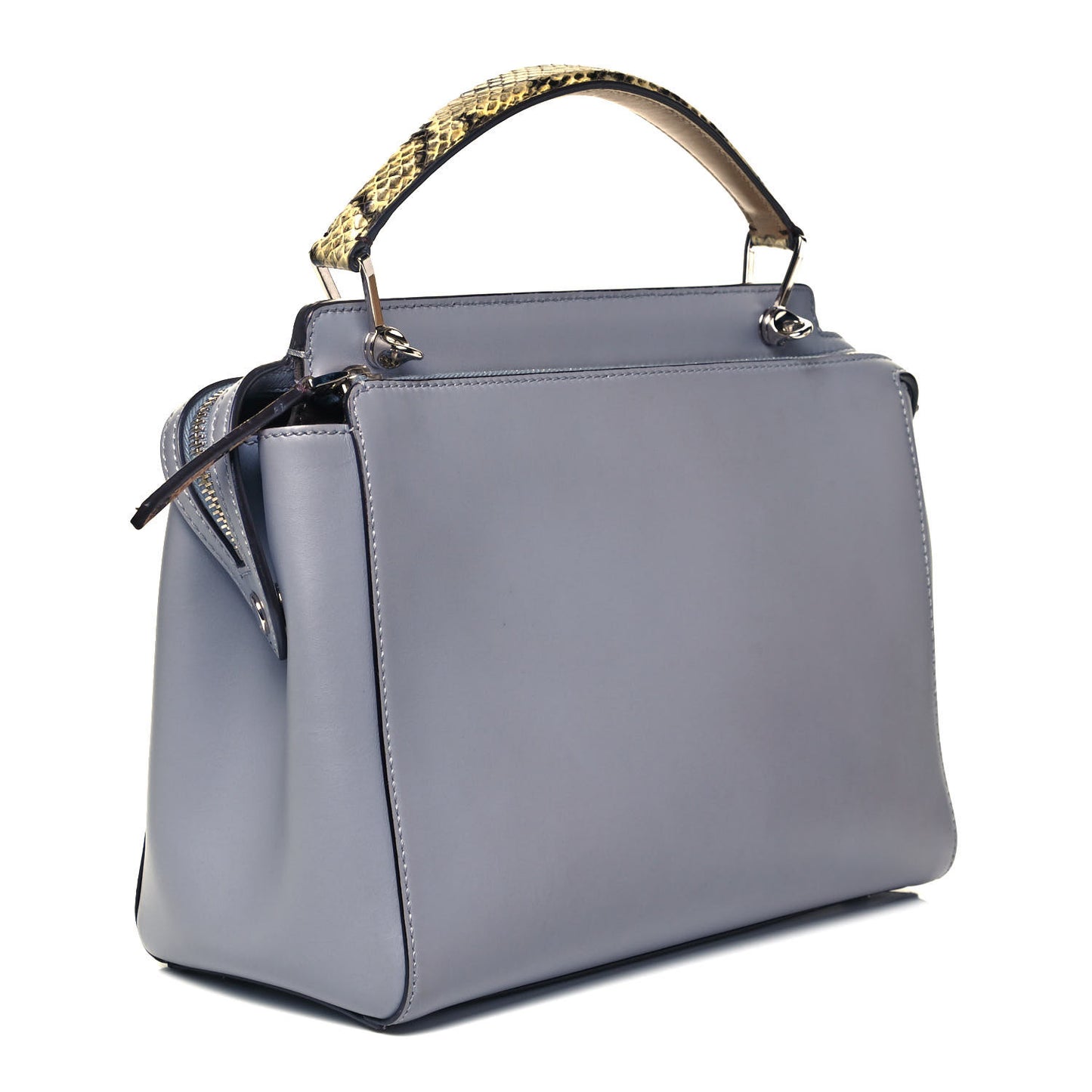 Vitello Baltico Dolce Elaphe DotCom Satchel Ardesia Grano Multicolor