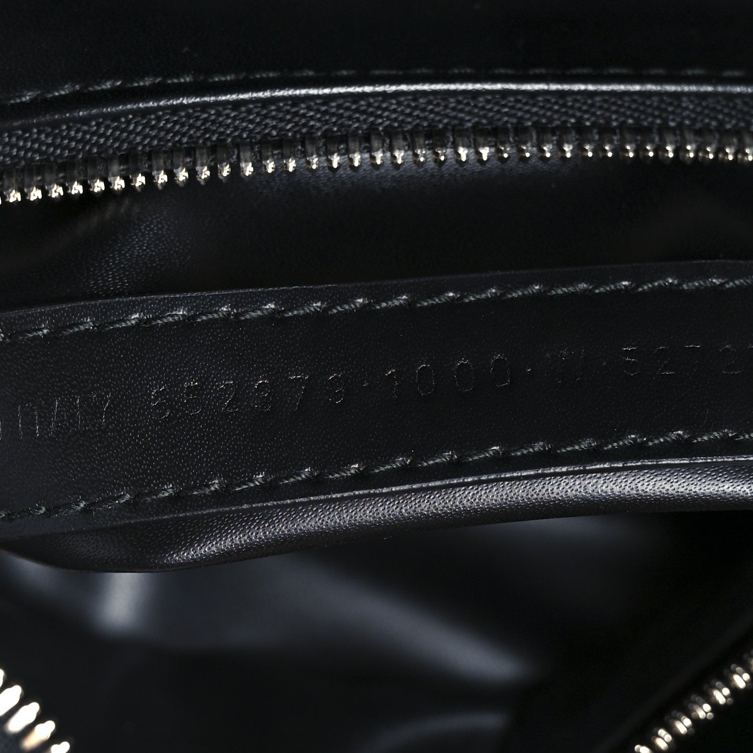 Balenciaga Calfskin Logo Crocodile Embossed Small Everyday Backpack Black 8 of 11