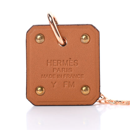 Hermes Swift As De Coeur Necklace Gold 4 of 5