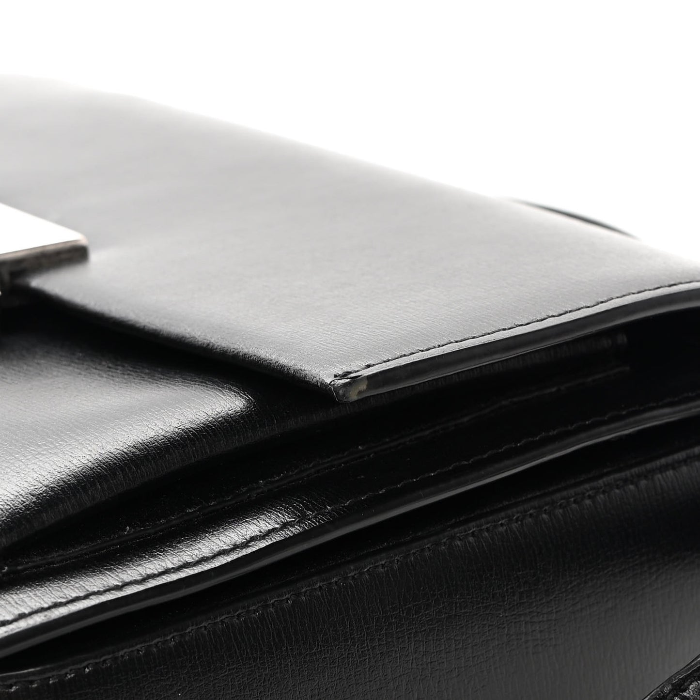 Calfskin Medium Bellechasse Satchel Black