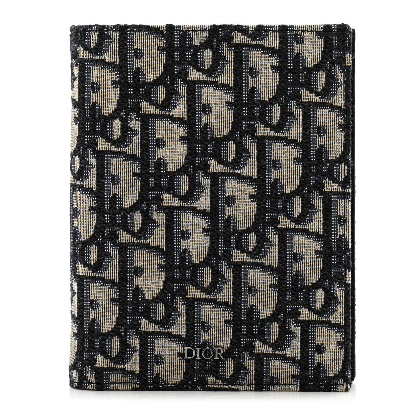 Oblique Passport Holder Blue