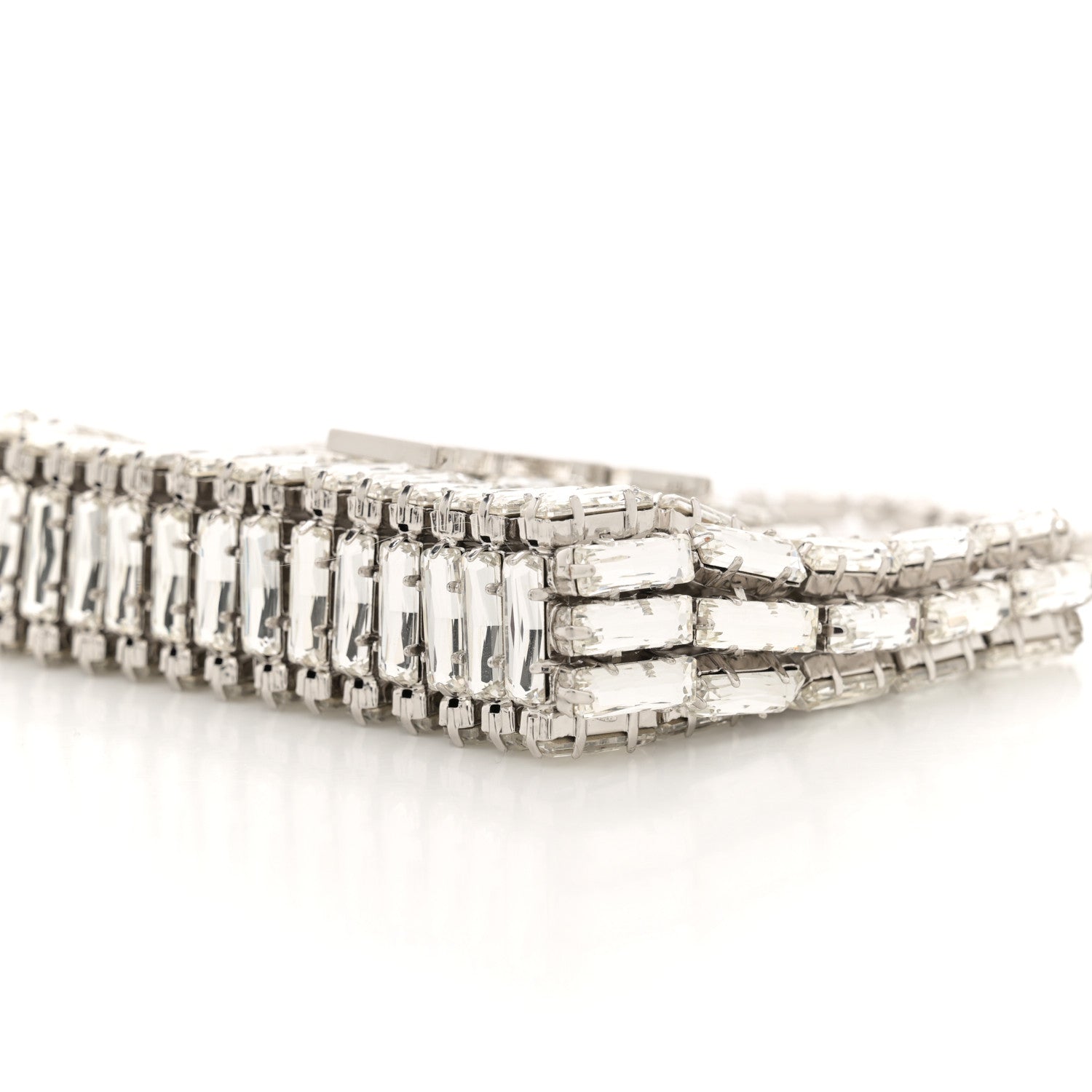 Saint Laurent Crystal Micro Evening Bag Mirror 8 of 9