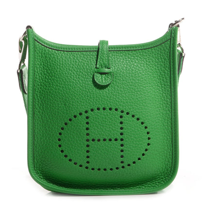 Hermes Taurillon Clemence Evelyne TPM Bambou Bamboo 1 of 7