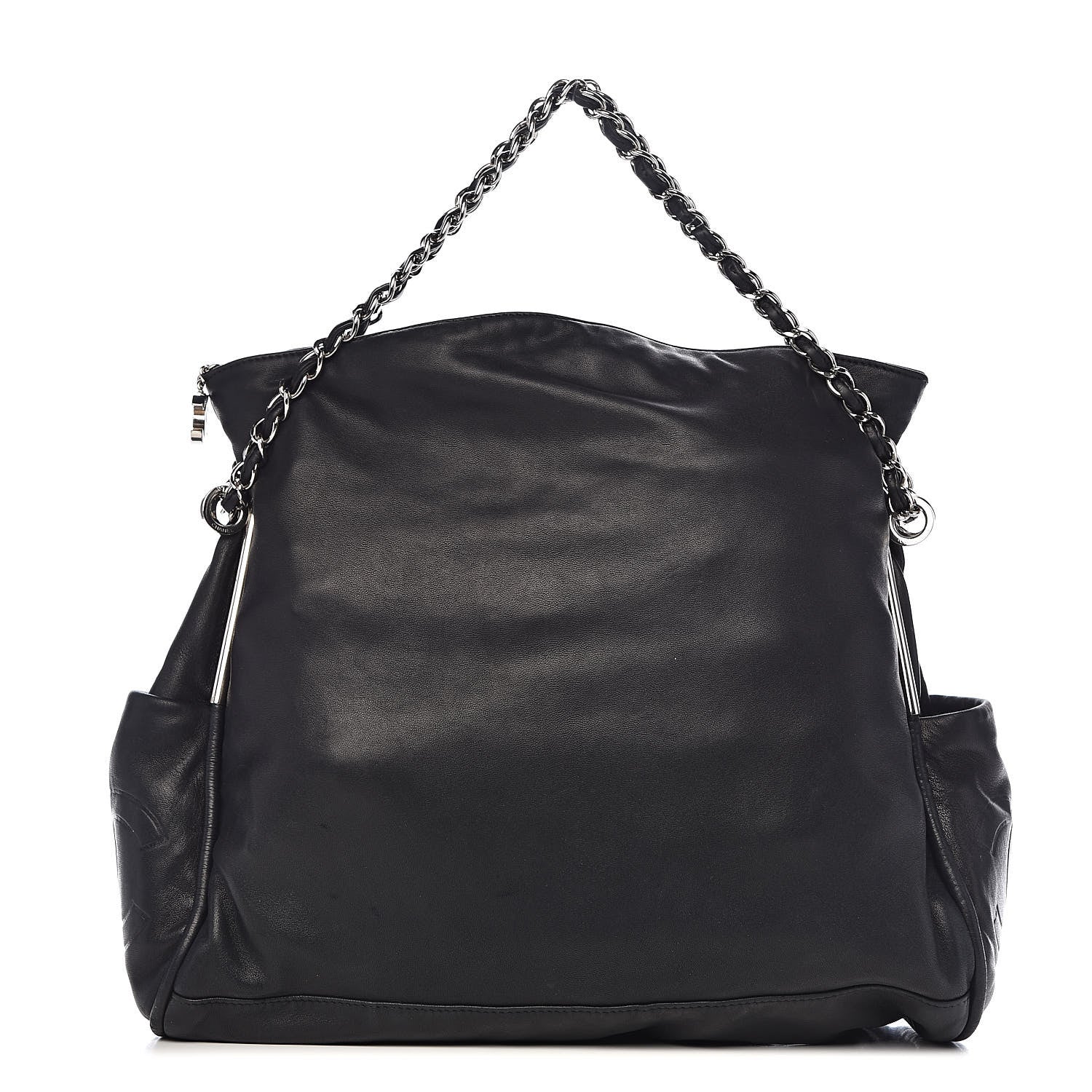 Chanel Lambskin Ultimate Soft Hobo Black 1 of 11