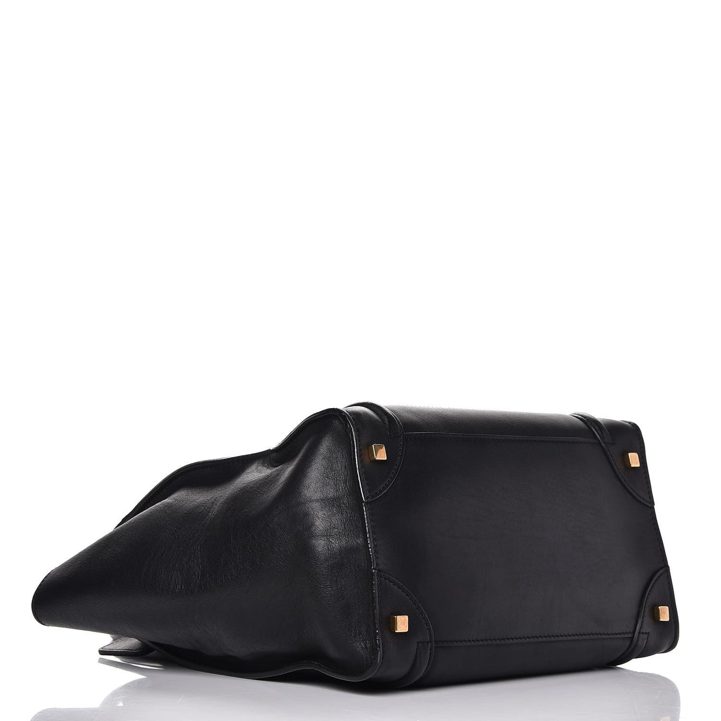 Smooth Calfskin Mini Luggage Black