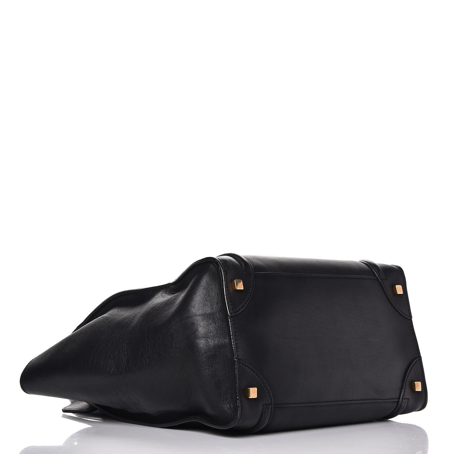 Celine Smooth Calfskin Mini Luggage Black 4 of 14