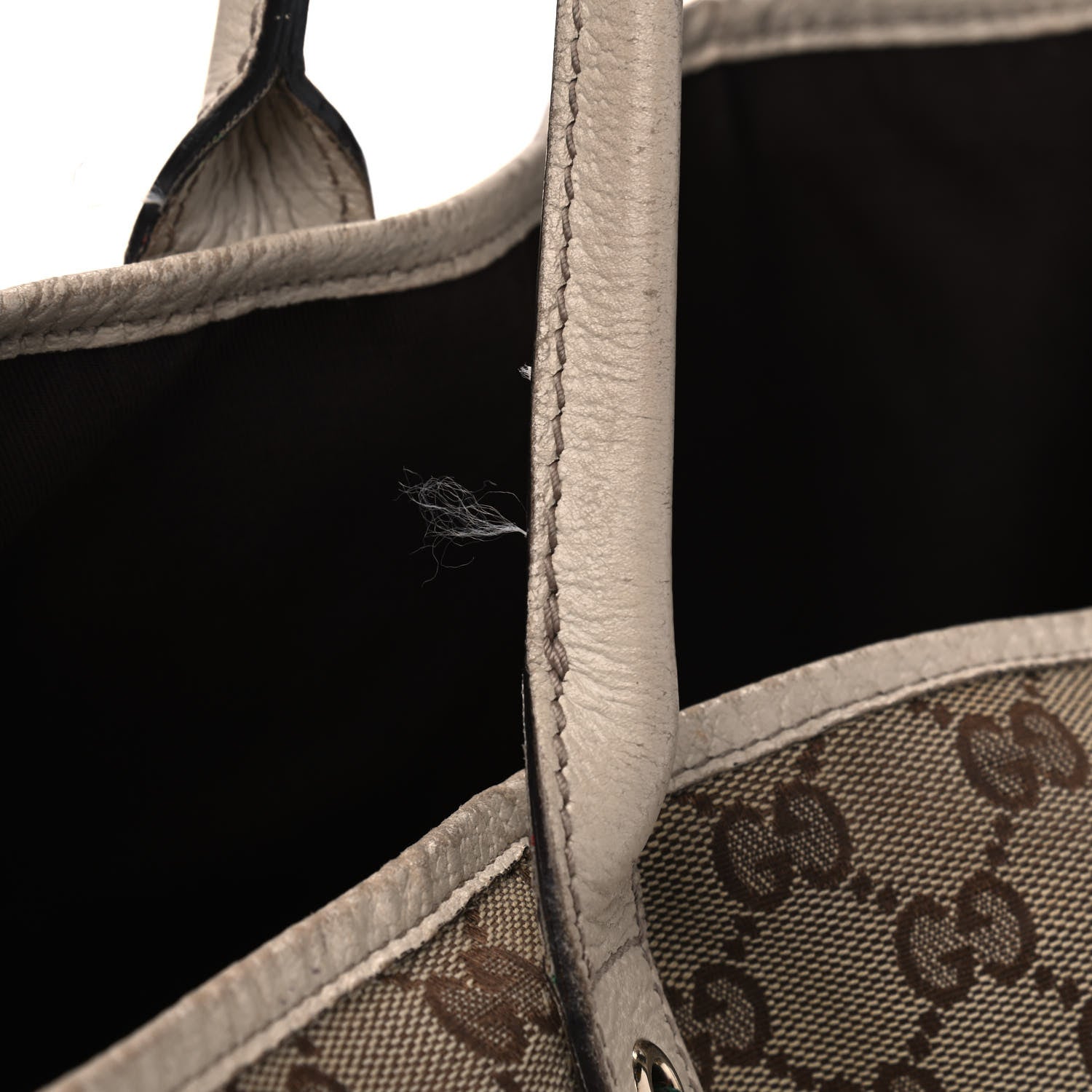 Gucci Monogram Large Princy Tote Off White 8 of 22