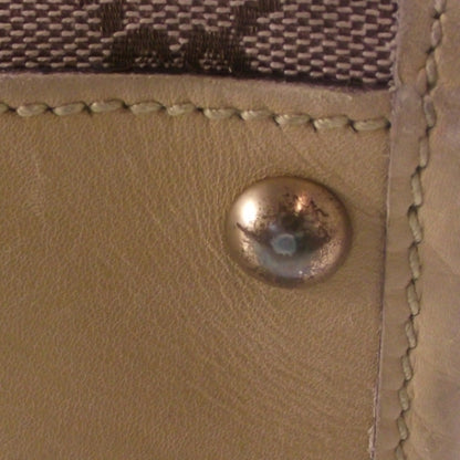 Gucci Leather Lined Monogram Tote Custard 12 of 12