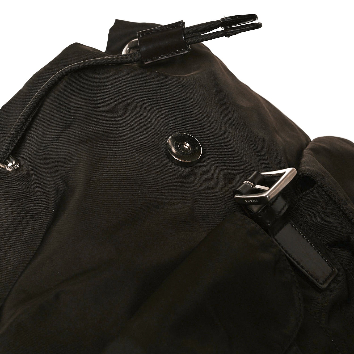 Prada Nylon Vela Medium Backpack Dark Brown 15 of 15