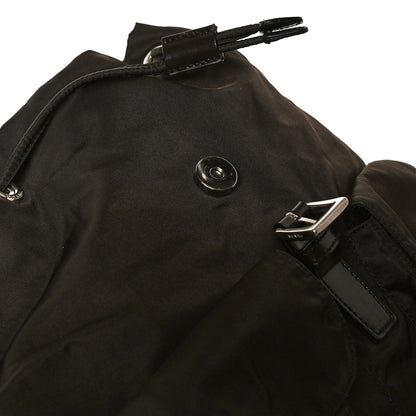 Prada Nylon Vela Medium Backpack Dark Brown 15 of 15