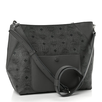 MCM Visetos Medium Klara Hobo Grey 2 of 9