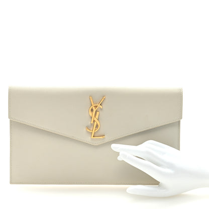 Saint Laurent Grain De Poudre Uptown Pouch Crema Soft 2 of 6