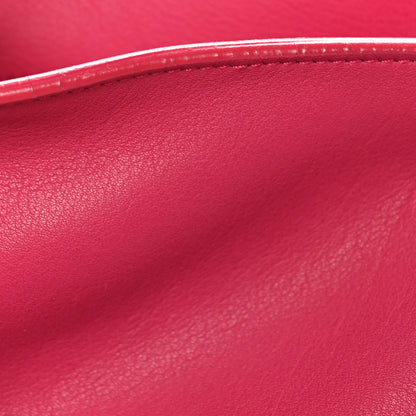 Saint Laurent Calfskin Large Classic Y Cabas Fuchsia 10 of 10