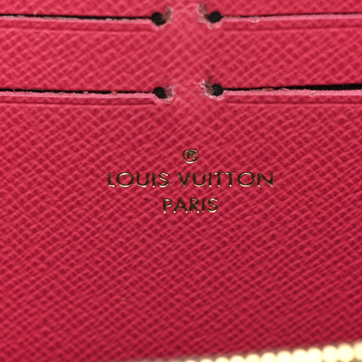 Louis Vuitton Monogram Clemence Wallet Fuchsia 6 of 7