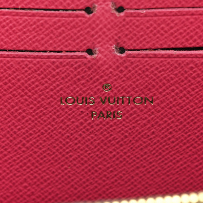 Louis Vuitton Monogram Clemence Wallet Fuchsia 6 of 7