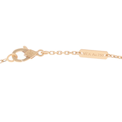 Van Cleef & Arpels 18K Rose Gold Vintage Alhambra Pendant Necklace 4 of 6