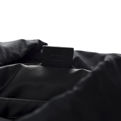 Gucci X DAPPER DAN Calfskin GG Micro Monogram Double Buckle Backpack Brown 6 of 10