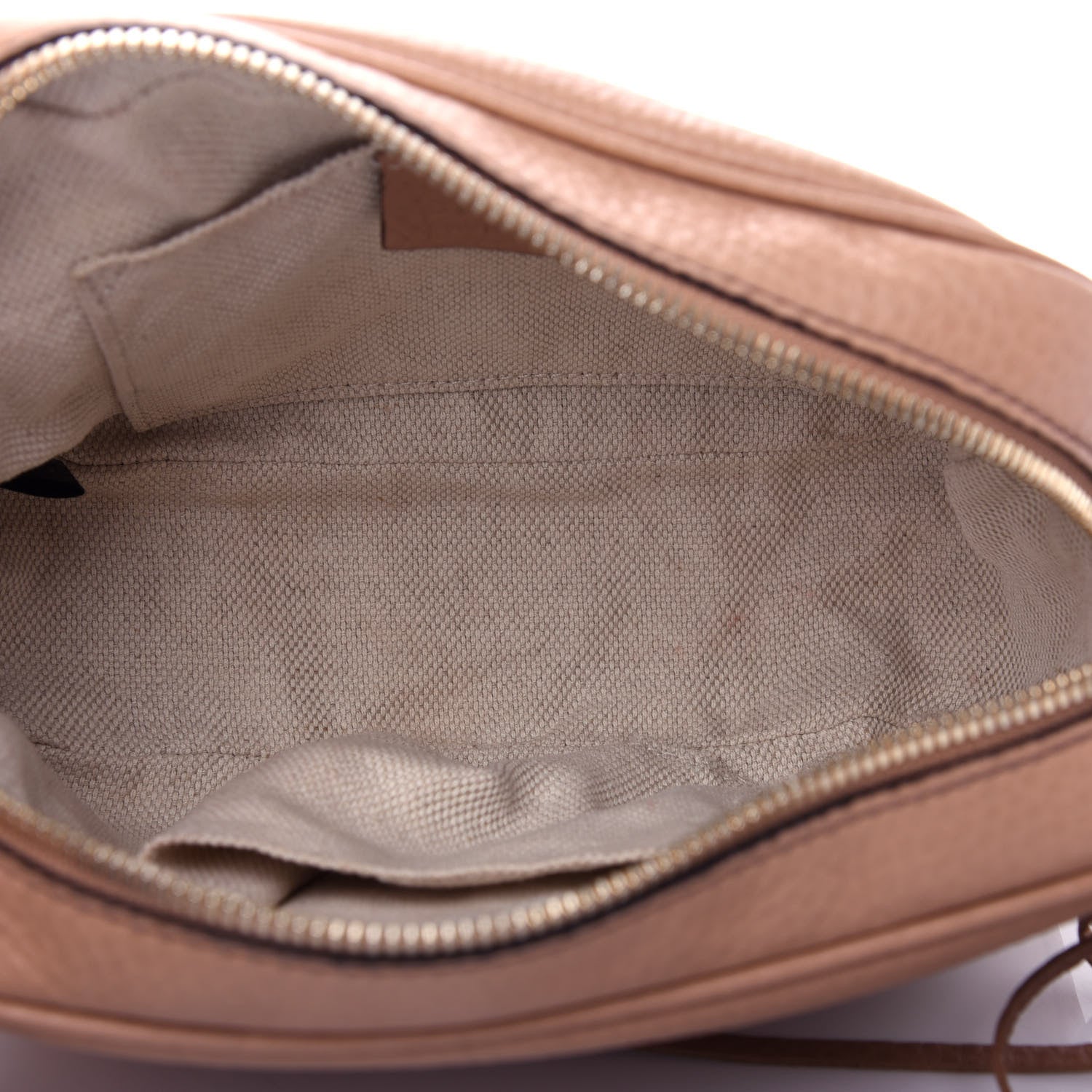 Gucci Pebbled Calfskin Small Soho Disco Bag Rose Beige 5 of 11