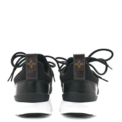 Louis Vuitton Technical Nylon Monogram Rubber Aftergame Sneakers 35 Black 5 of 9