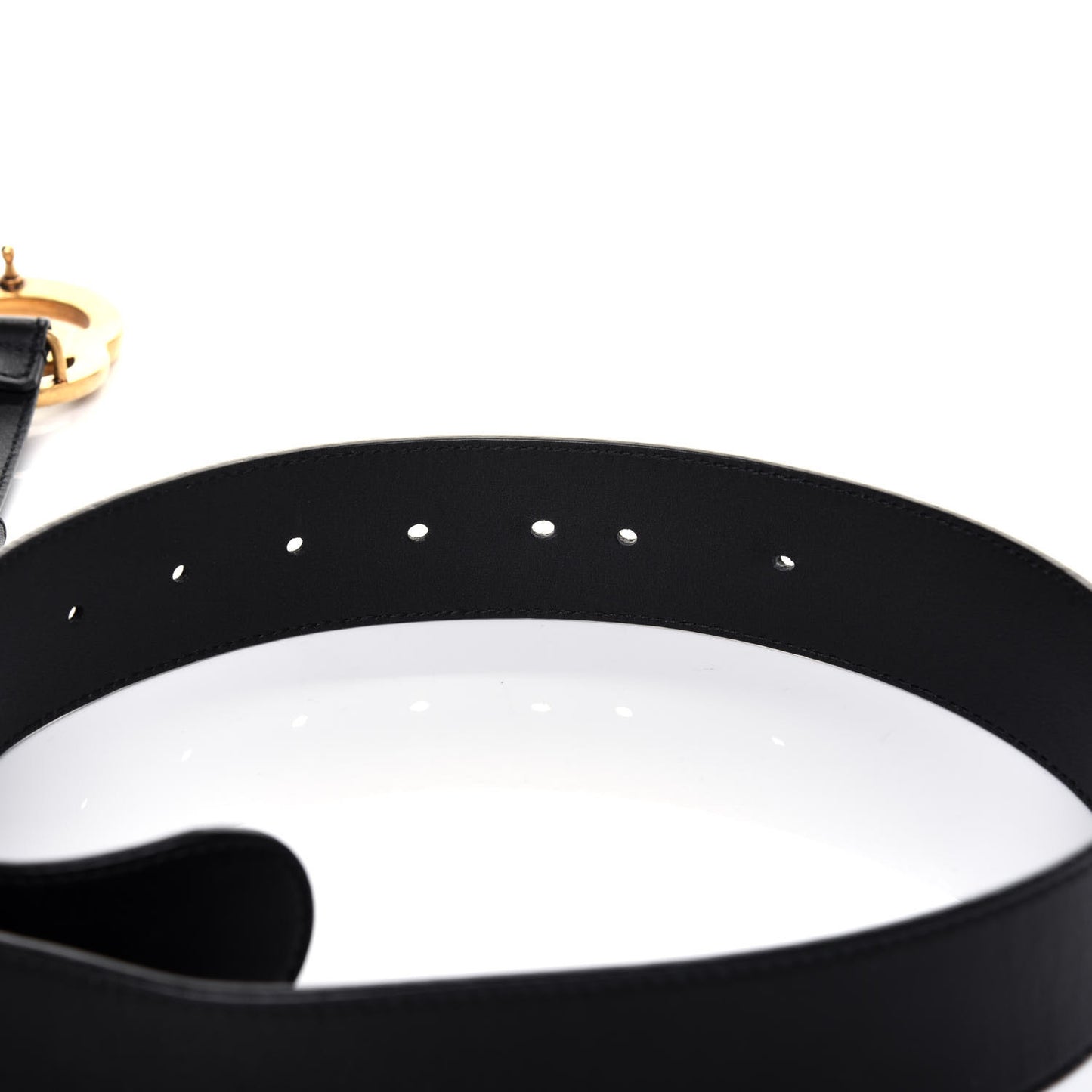 Calfskin Double G 40mm Belt 80 32 Black