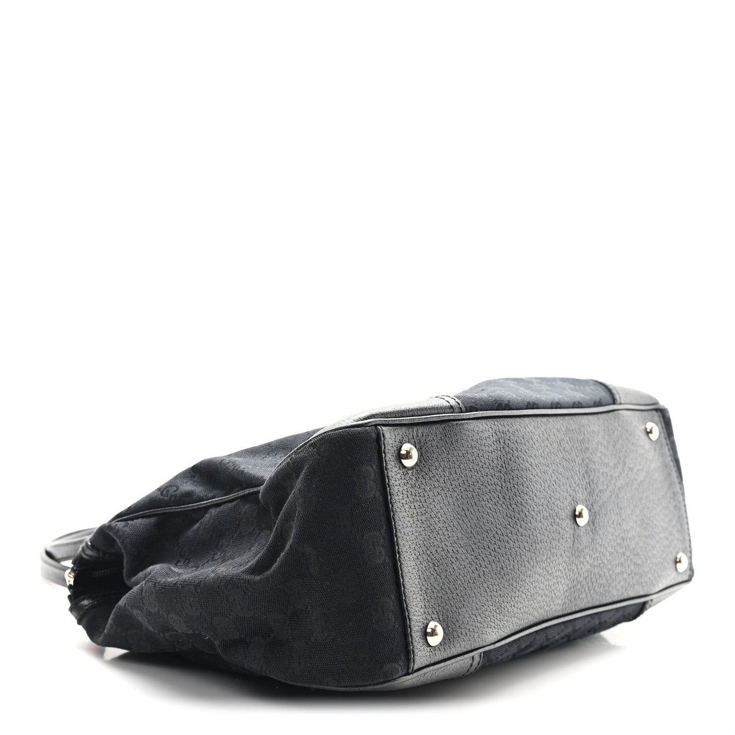 Gucci Monogram Medium Princy Tote Black 4 of 10