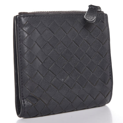 Bottega Veneta Nappa Intrecciato Bi-Fold Wallet Grey 3 of 9