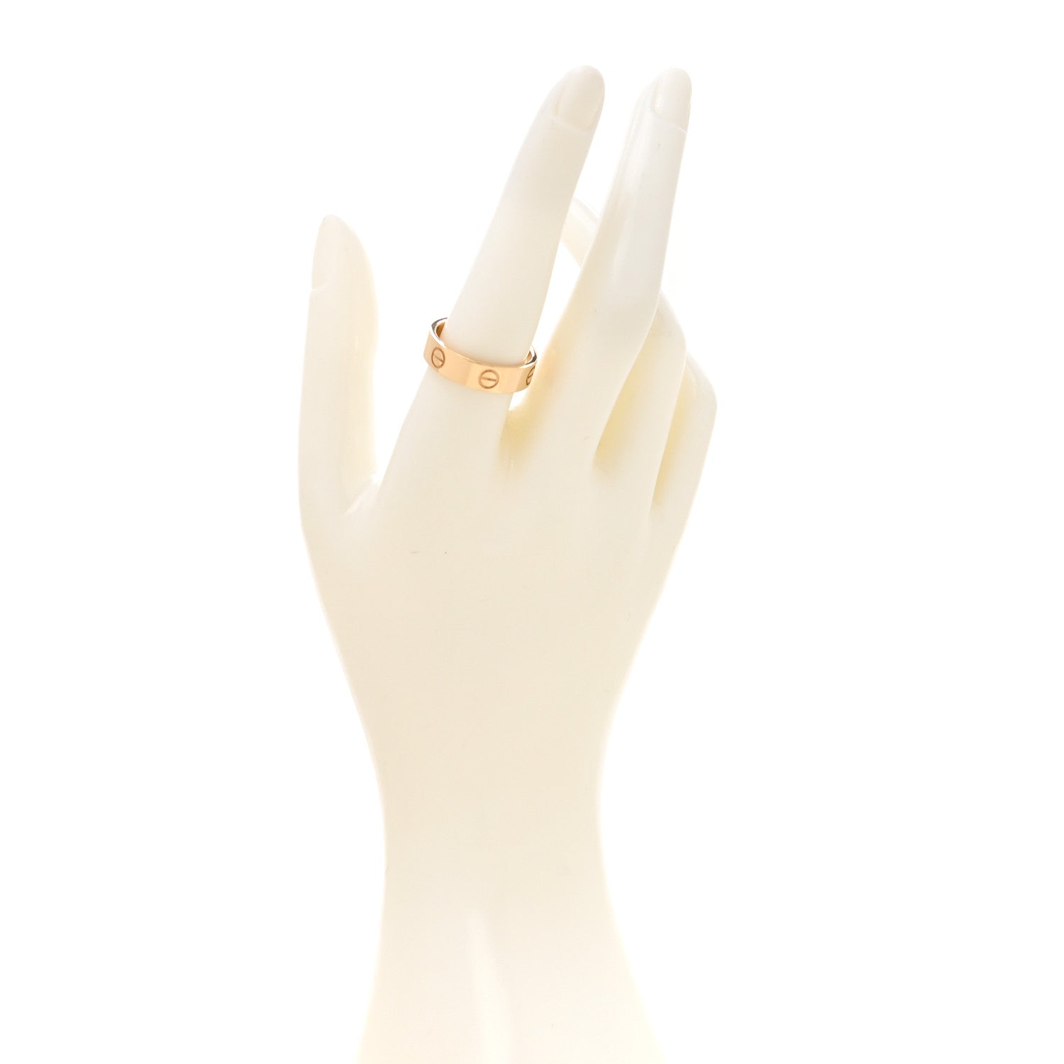 Cartier 18K Yellow Gold 5.5mm LOVE Ring 59 8.75 2 of 5