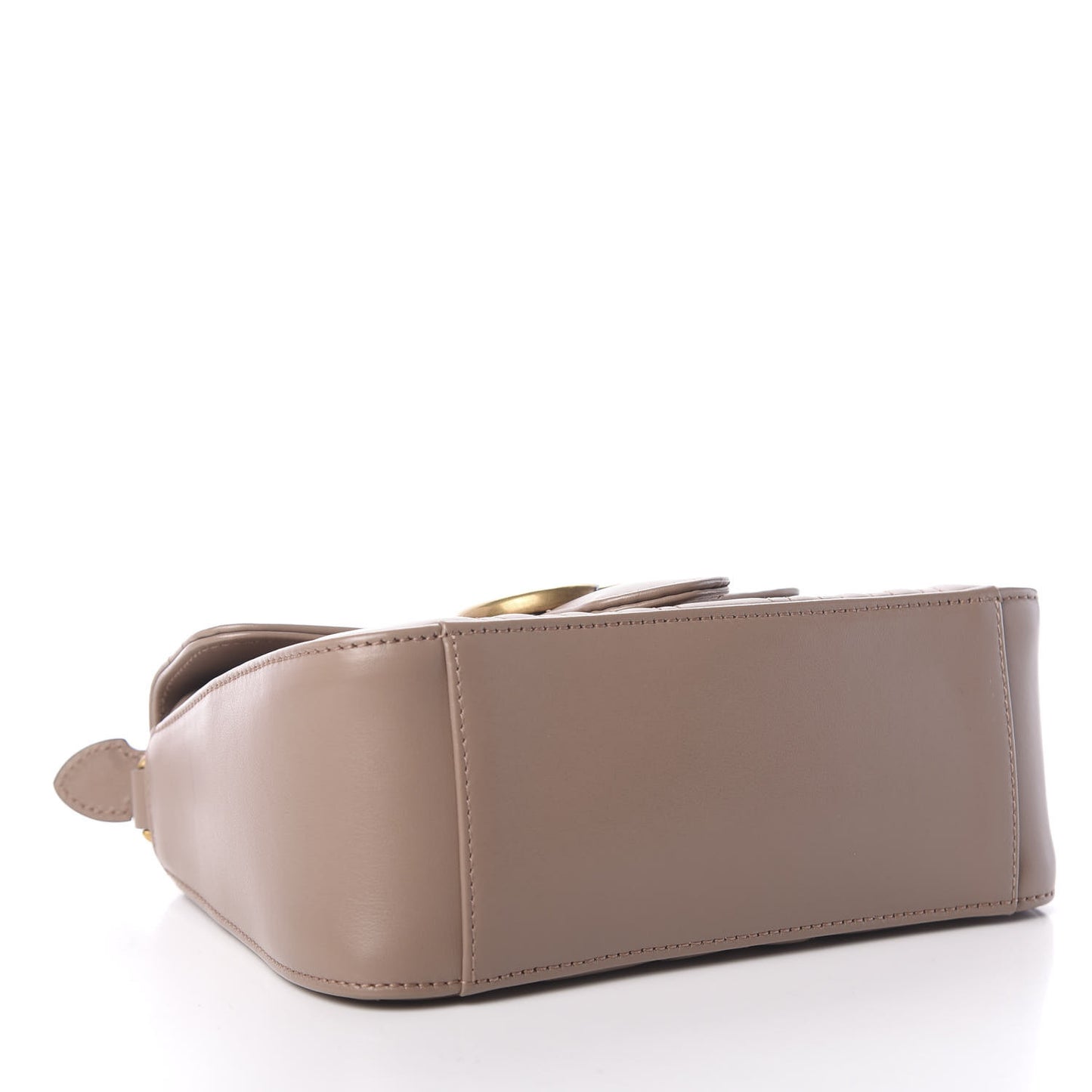 Calfskin Matelasse Mini GG Marmont Top Handle Shoulder Bag Porcelain Rose
