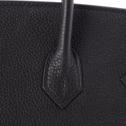 Hermes Togo Birkin 25 Black 33 of 37