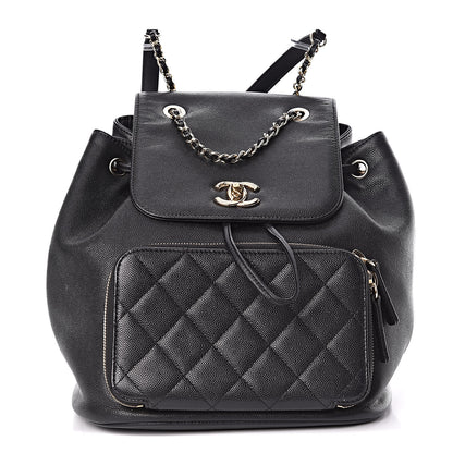 Chanel Caviar Quilted Business Affinity Backpack Black 1 of 13