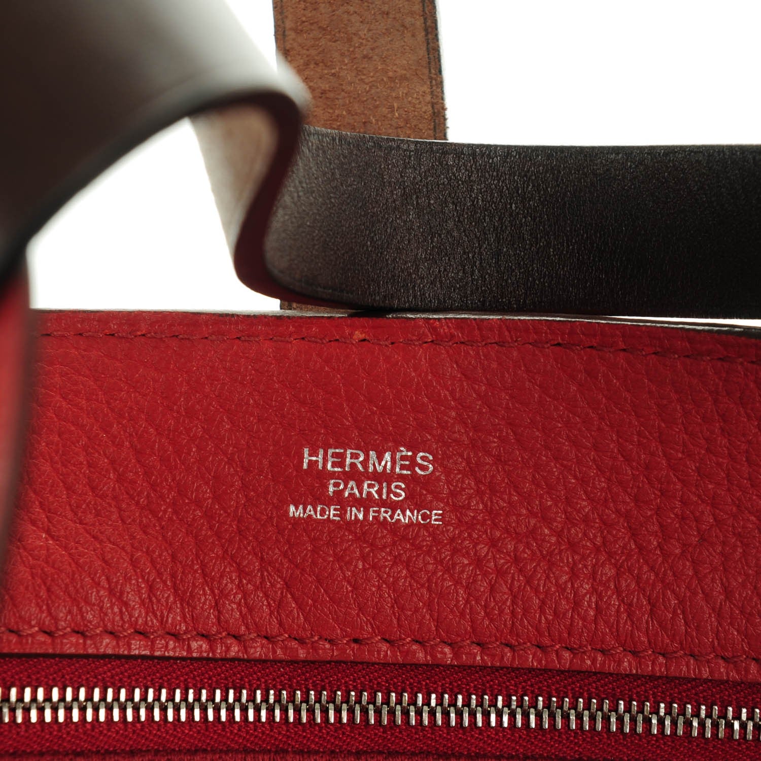 Hermes Taurillon Clemence Marwari PM Rouge Venetian 6 of 7
