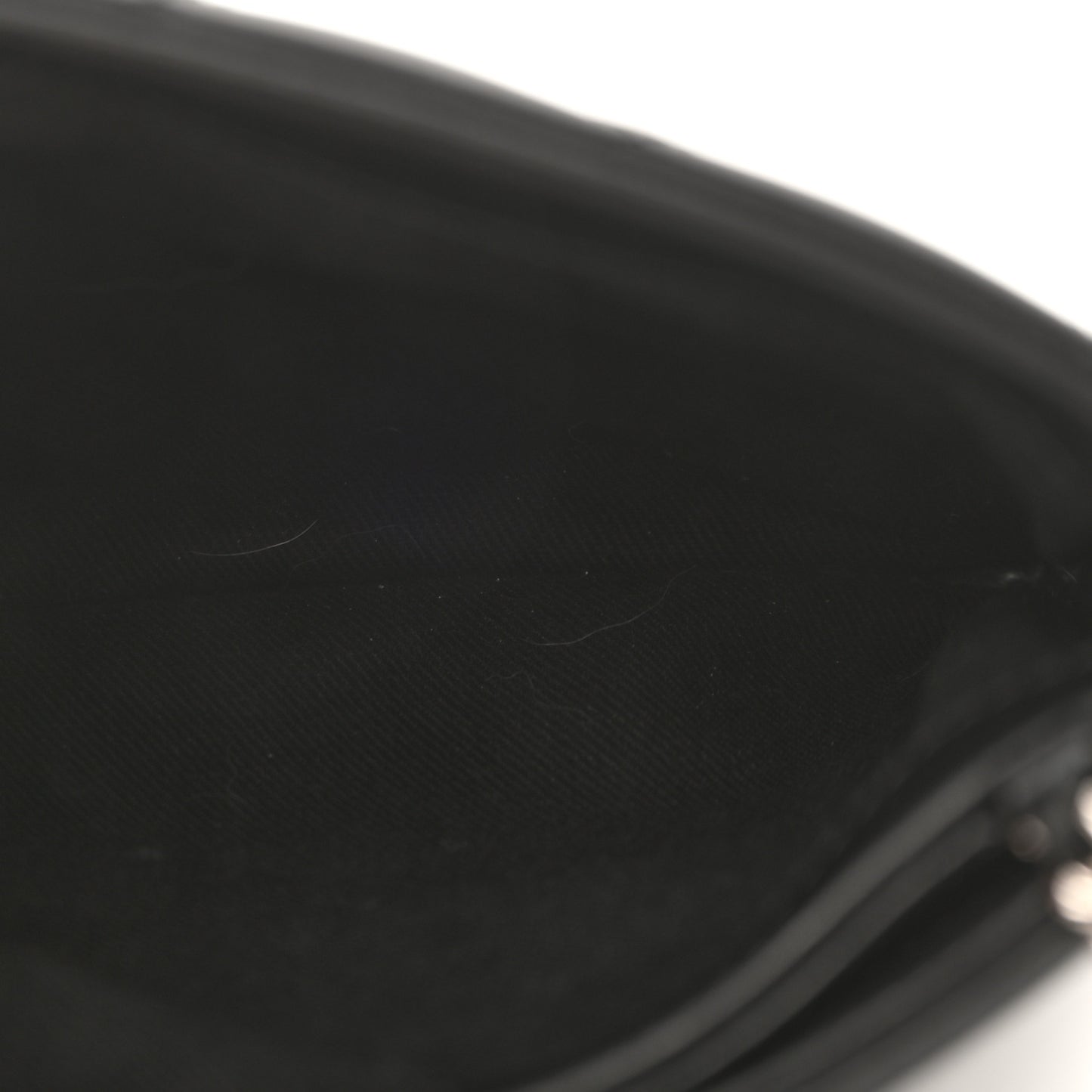 Lambskin Quilted Uniform Crossbody Bag Black