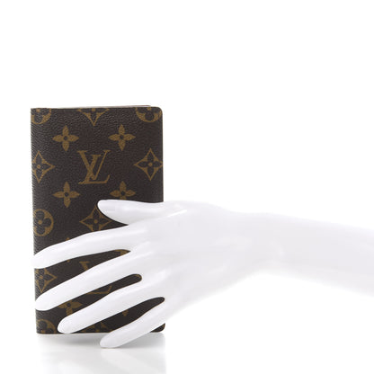 Louis Vuitton Monogram Checkbook Holder Case Wallet 2 of 6