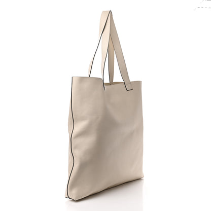 Gucci Calfskin Mens Logo Tote White 3 of 11