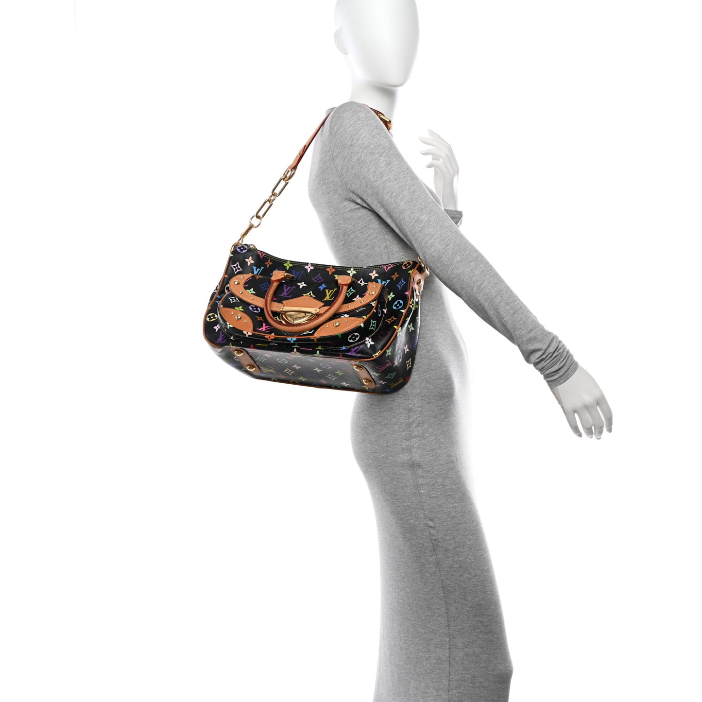 Monogram Multicolor Rita Black