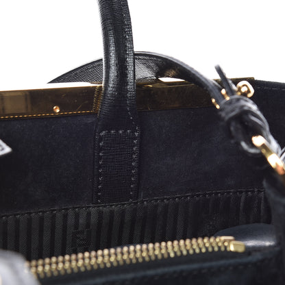 Fendi Vitello Elite Regular 2Jours Tote Black 12 of 23