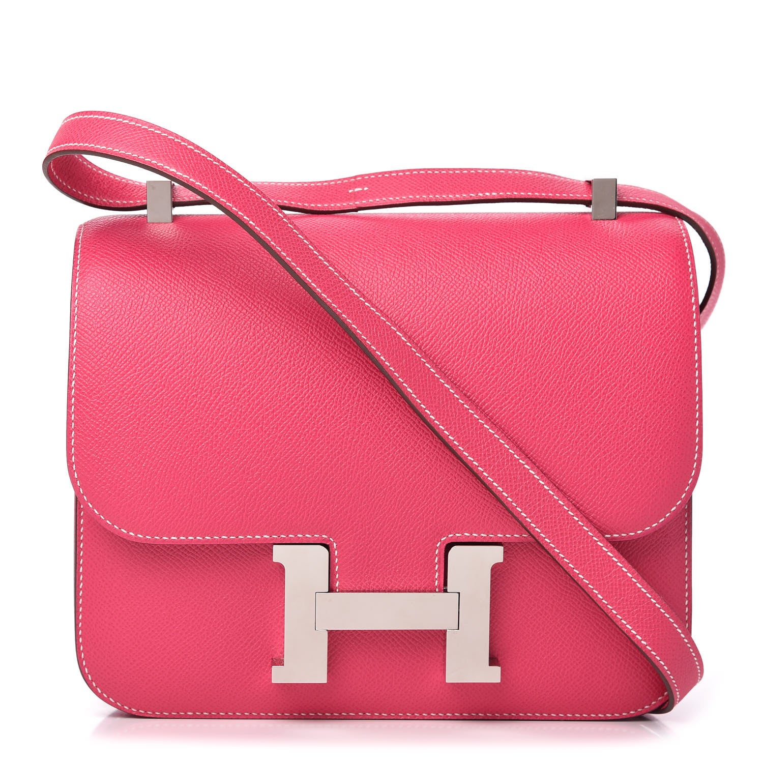 Hermes Epsom Constance 24 Rose Tyrien 1 of 10