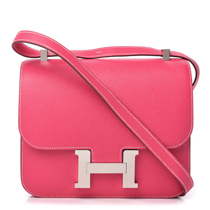 Hermes Epsom Constance 24 Rose Tyrien 1 of 10