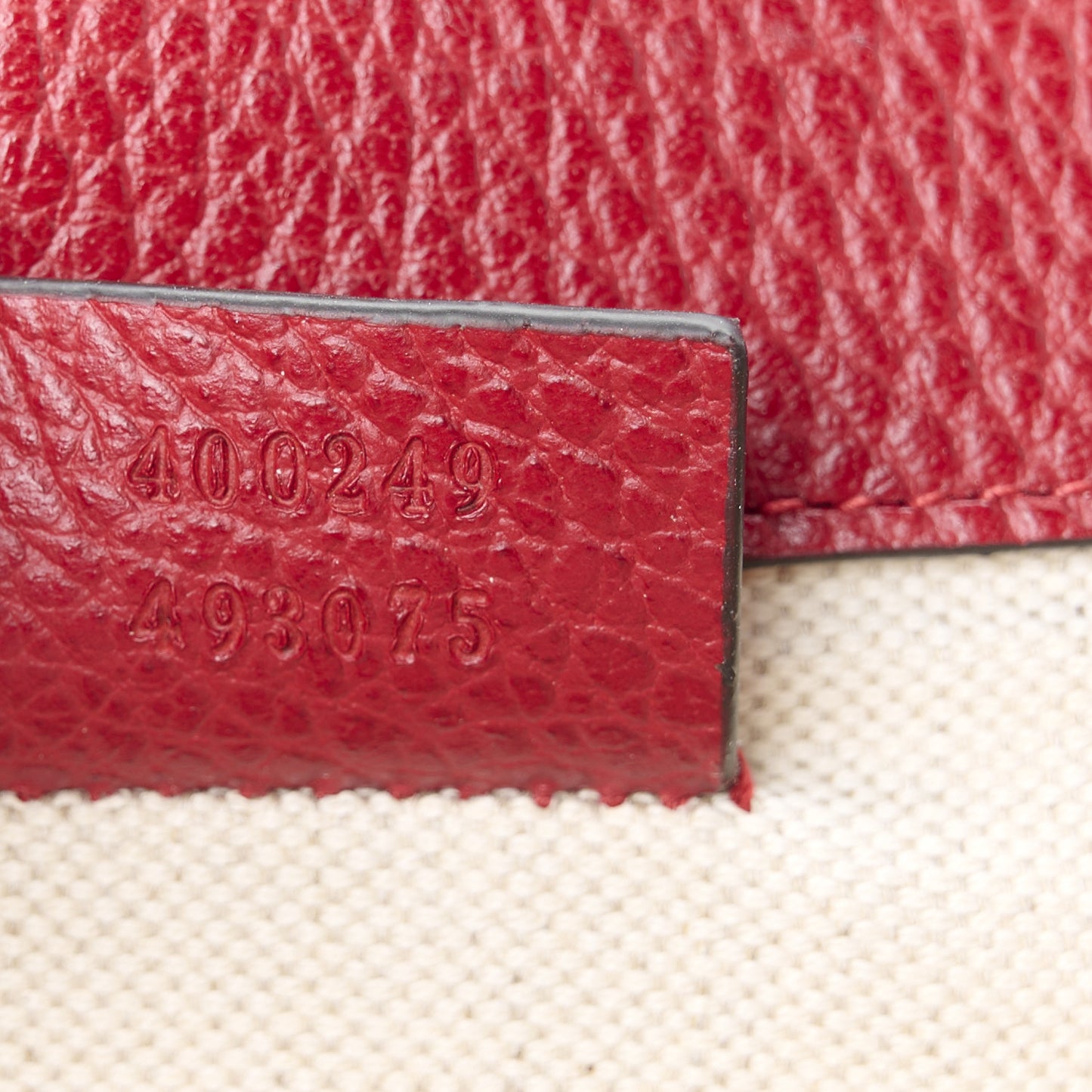 Dollar Calfskin Swarovski Crystal Small Dionysus Shoulder Bag Hibiscus Red