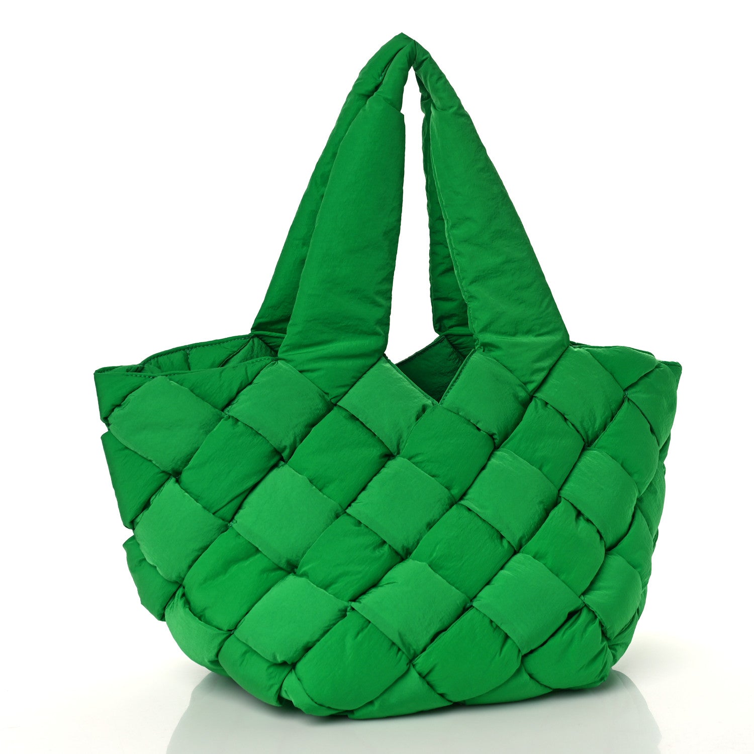 Bottega Veneta Nylon Intrecciato Padded Cassette Tote Parakeet 4 of 8