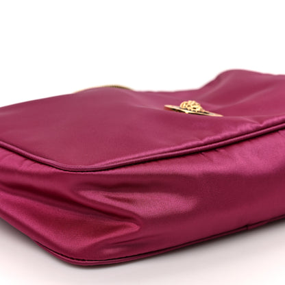 Chanel Calfskin Chevron Large Boy Cosmetic Case Black 14 of 15